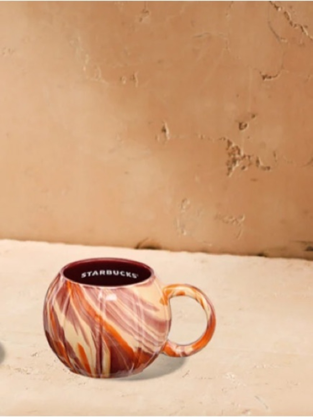NEW Starbucks PSL 2025 Pumpkin Swirl Ceramic Mug, 12oz